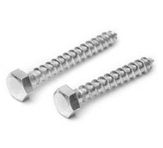 Stainless Steel Hex Head Lag Screws Stainless Steel Hex Head Lag Screws