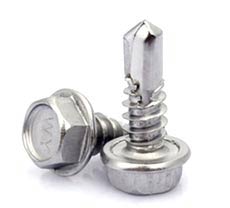Stainless Steel Hex Head Sheet Metal Screws Stainless Steel Hex Head Sheet Metal Screws