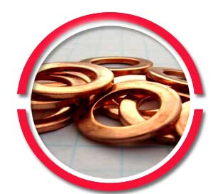 copper flat washer copper flat washer