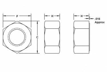 Astm A194 Grade 7 Heavy Hex Nut Dimension Astm A194 Grade 7 Heavy Hex Nut Dimension