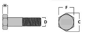 ASTM Hex Bolt Dimensions ASTM Hex Bolt Dimensions