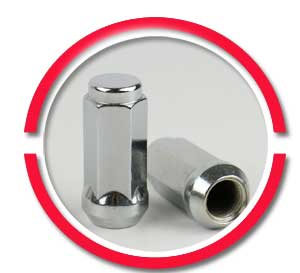 SS lug nuts 14x1.5 