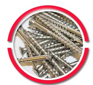 Type 304 Stainless Steel Deck Screws Type 304 Stainless Steel Deck Screws