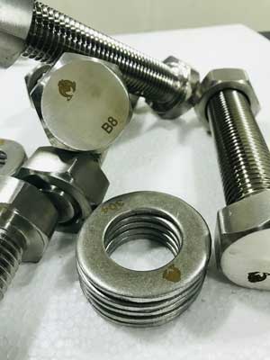 ASTM A193 B8 Bolts