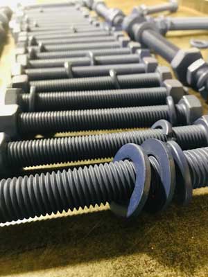 B7m PTFE Coated Bolt + Washer