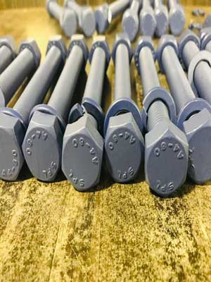 Inconel Bolts PTFE Coated Inconel Bolts PTFE Coated