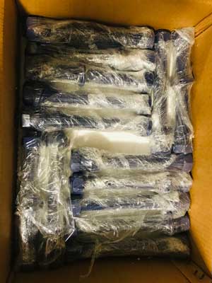 PTFE Coated Bolts Packing PTFE Coated Bolts Packing
